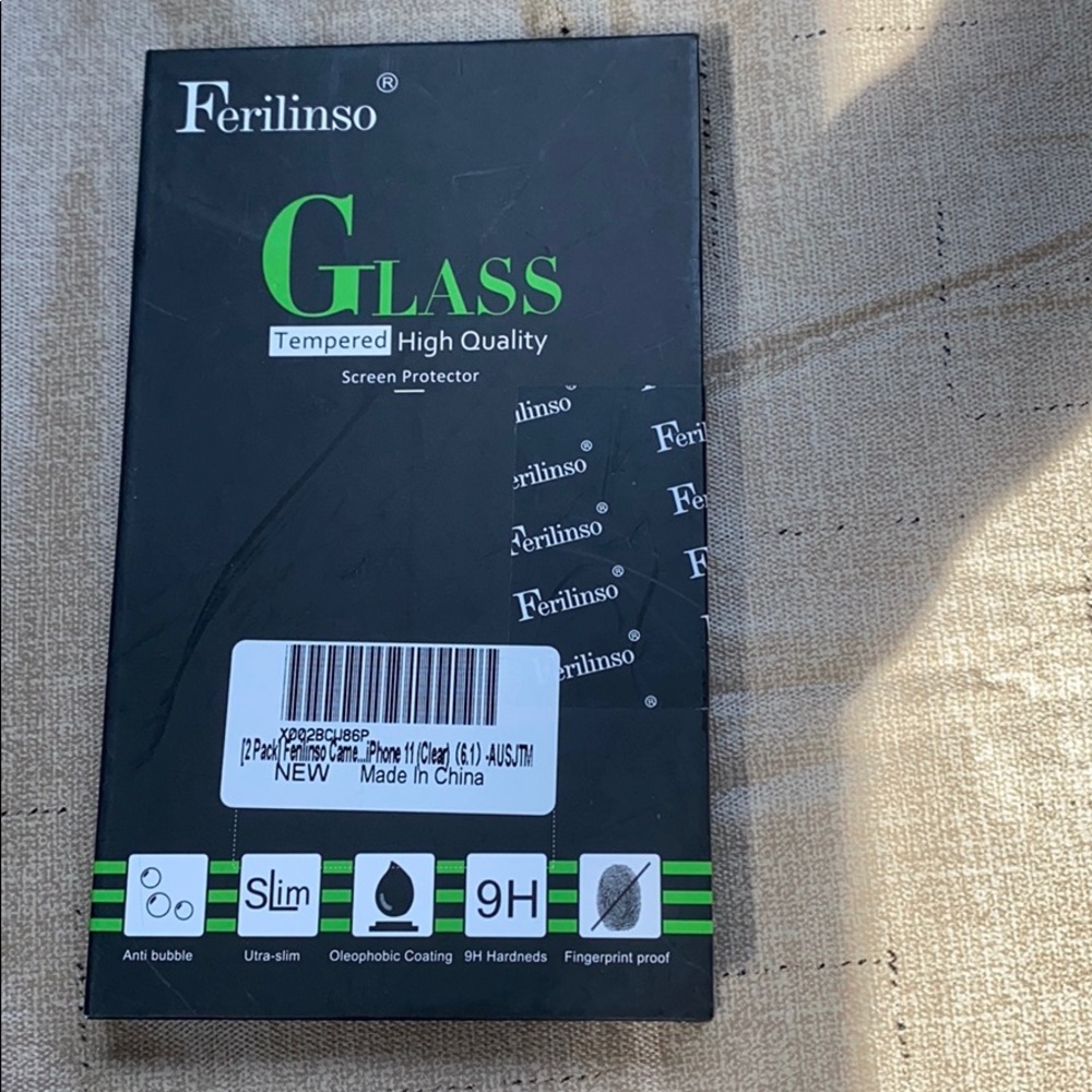 iPhone11 (2)pack clear screen protector